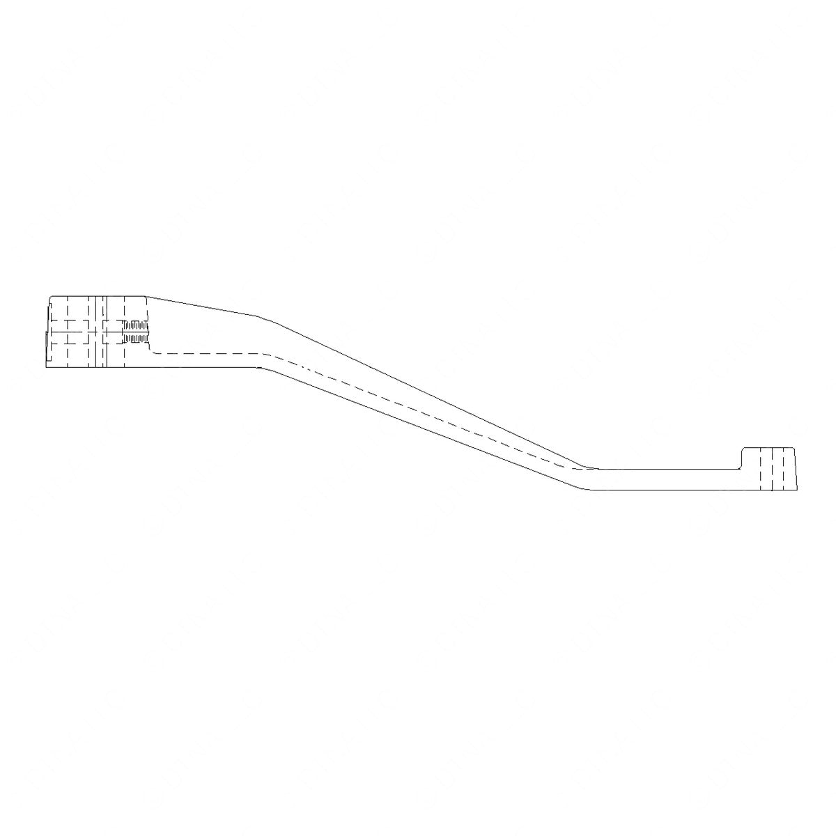 02-09858-000 - LEVER ADJUSTING- CLUTCH RELEASE, NOTE