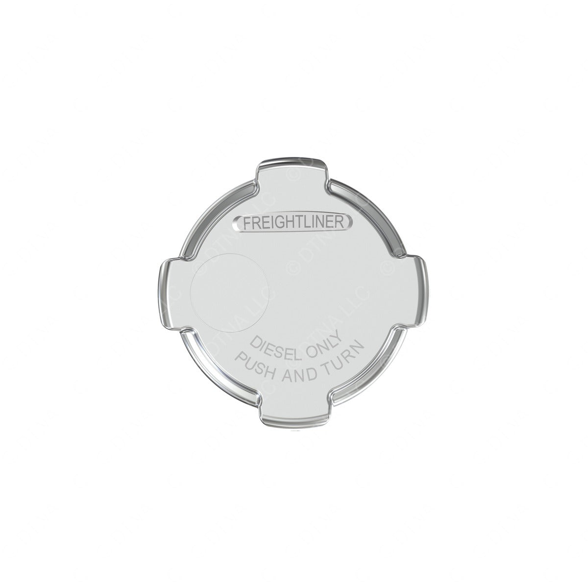 03-37017-001 - CAP-FUEL TANK, QTR TRN, CHROME, NO LOCK