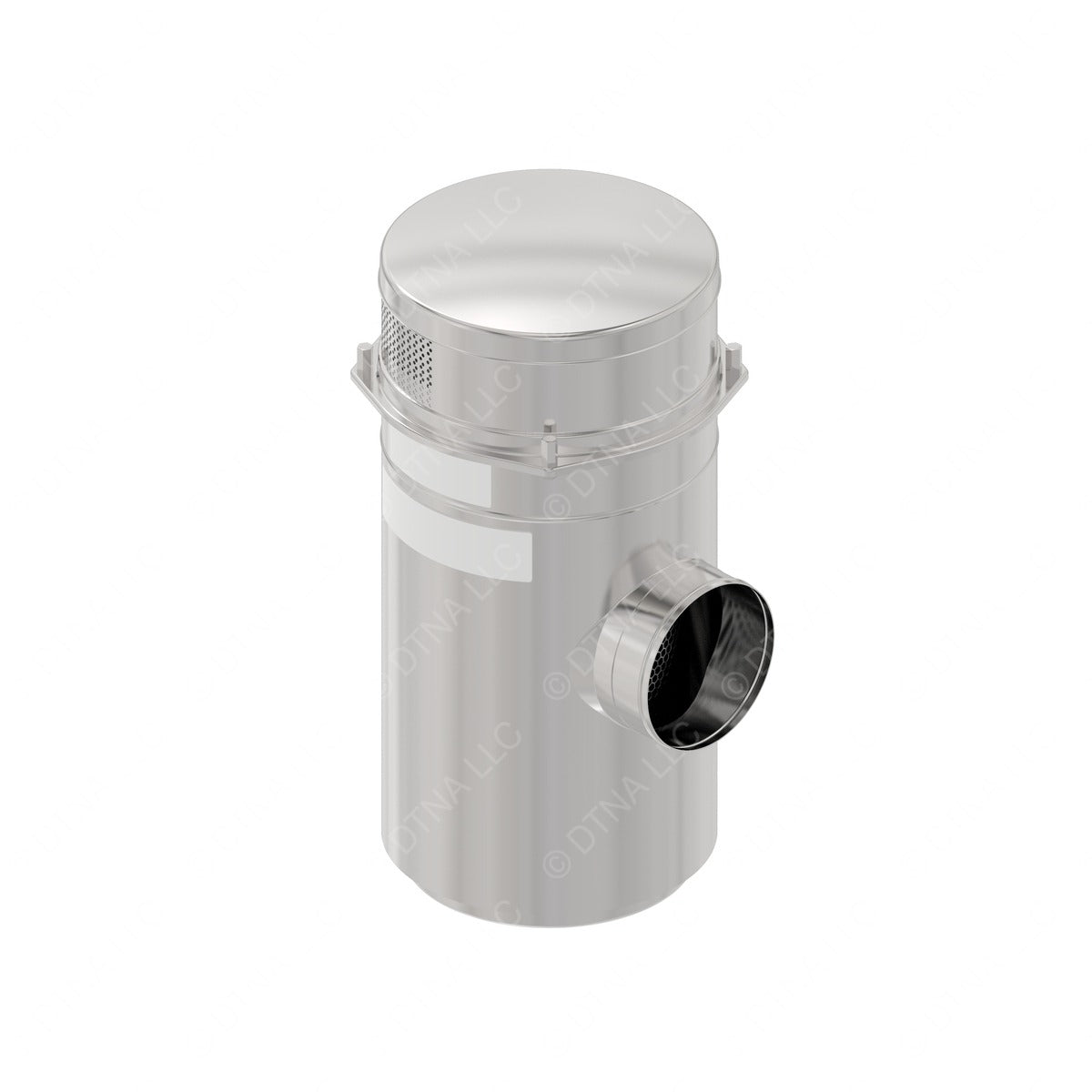 03-38646-000 - AIR CLEANER - 13 INCH STAINLESS STEEL, 180 SCREEN