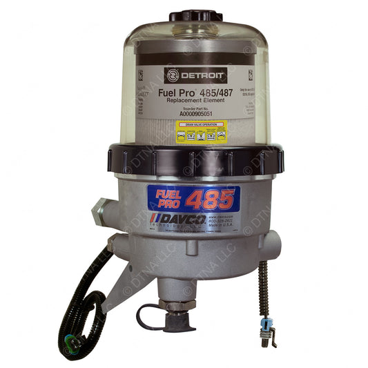 03-40570-008 - FUEL WATER SEPARATOR - DAVCO 485, 12/120 VOLT, WIF, ESOC