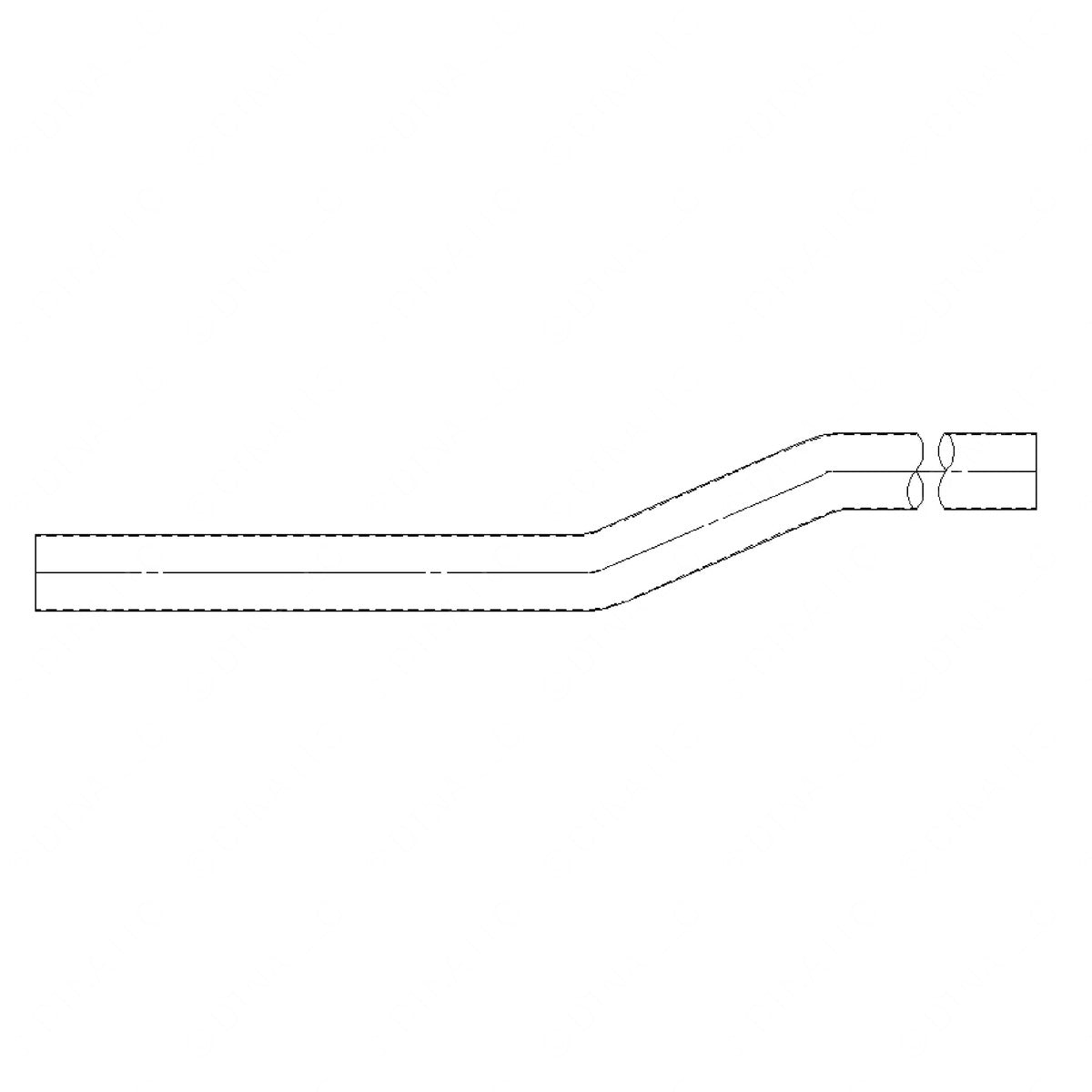 04-15654-001 - PIPE- EXHAUST TUBE, EXHAUST INTERMEDIATE