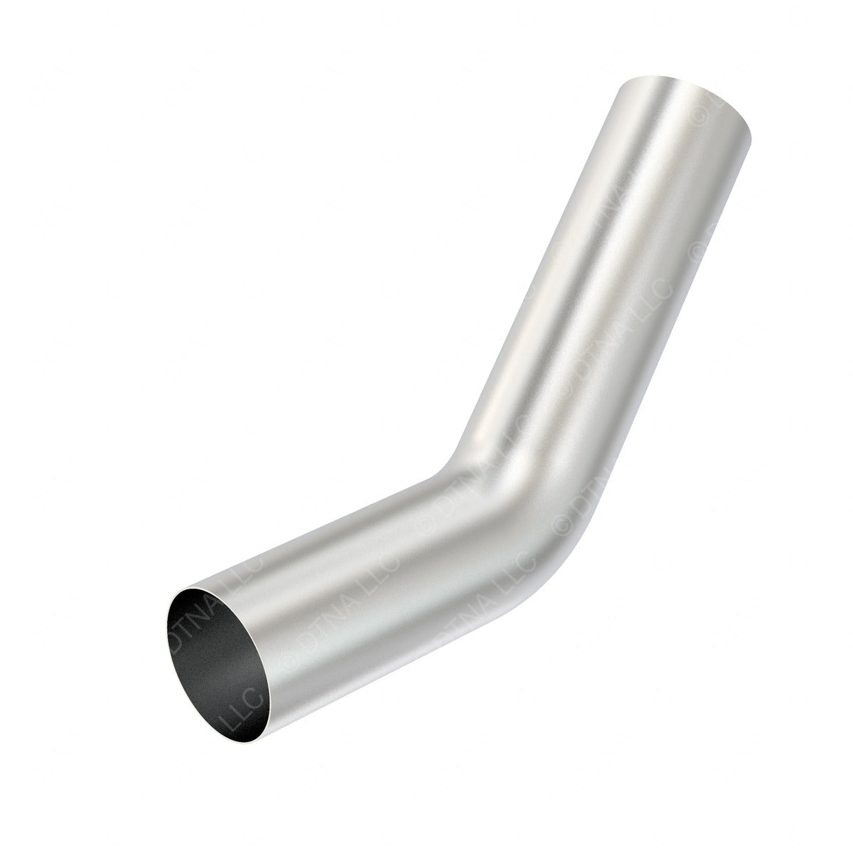 04-17131-001 - PIPE - EXHAUST, 5" OUTSIDE DIAMETER, 40 DEG, Alum/STEEL,650