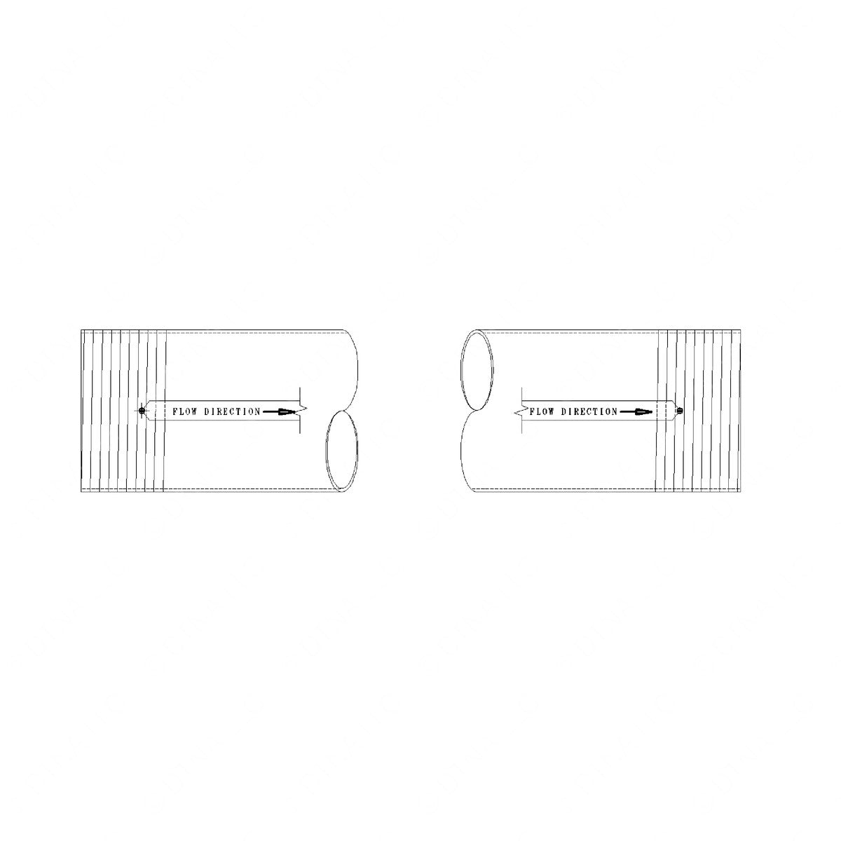 04-19104-009 - PIPE-FLEX EXH, 4X9 INCH, SST