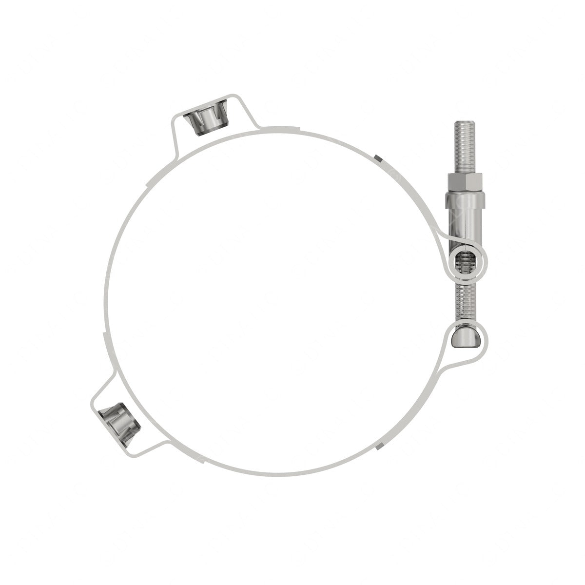 04-24279-000 - CLAMP-EXHAUST,HEAT SHIELD, 5"
