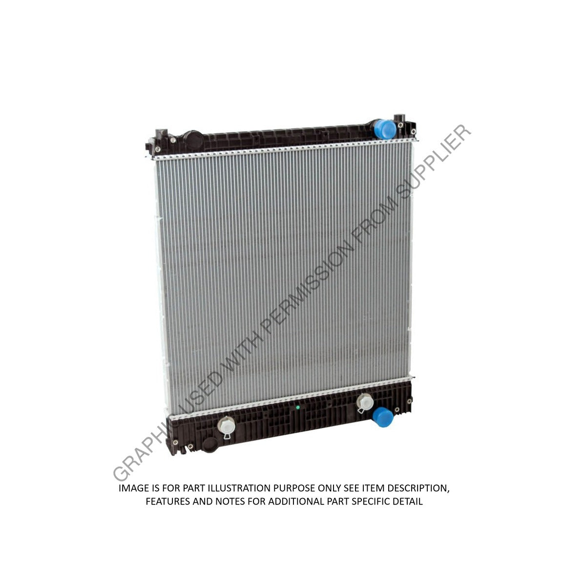 05-37138-000 -RADIATOR - 950 SQUARE - INCH, ITOC, RSO