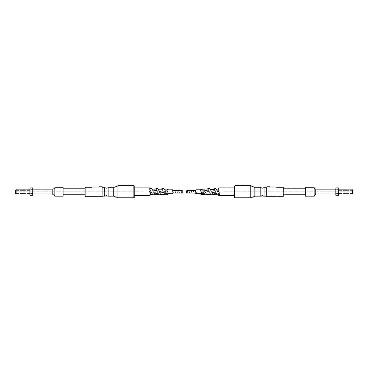 07-18226-014 - CABLE - AUTO TRANSMISSION COLUMN SHIFT, 60 INCH