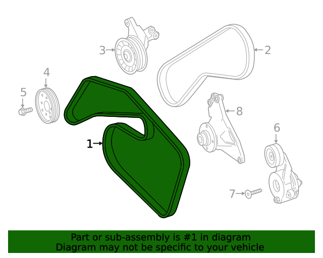 002-993-42-96-64 - Mercedes V-RIBBED BELT