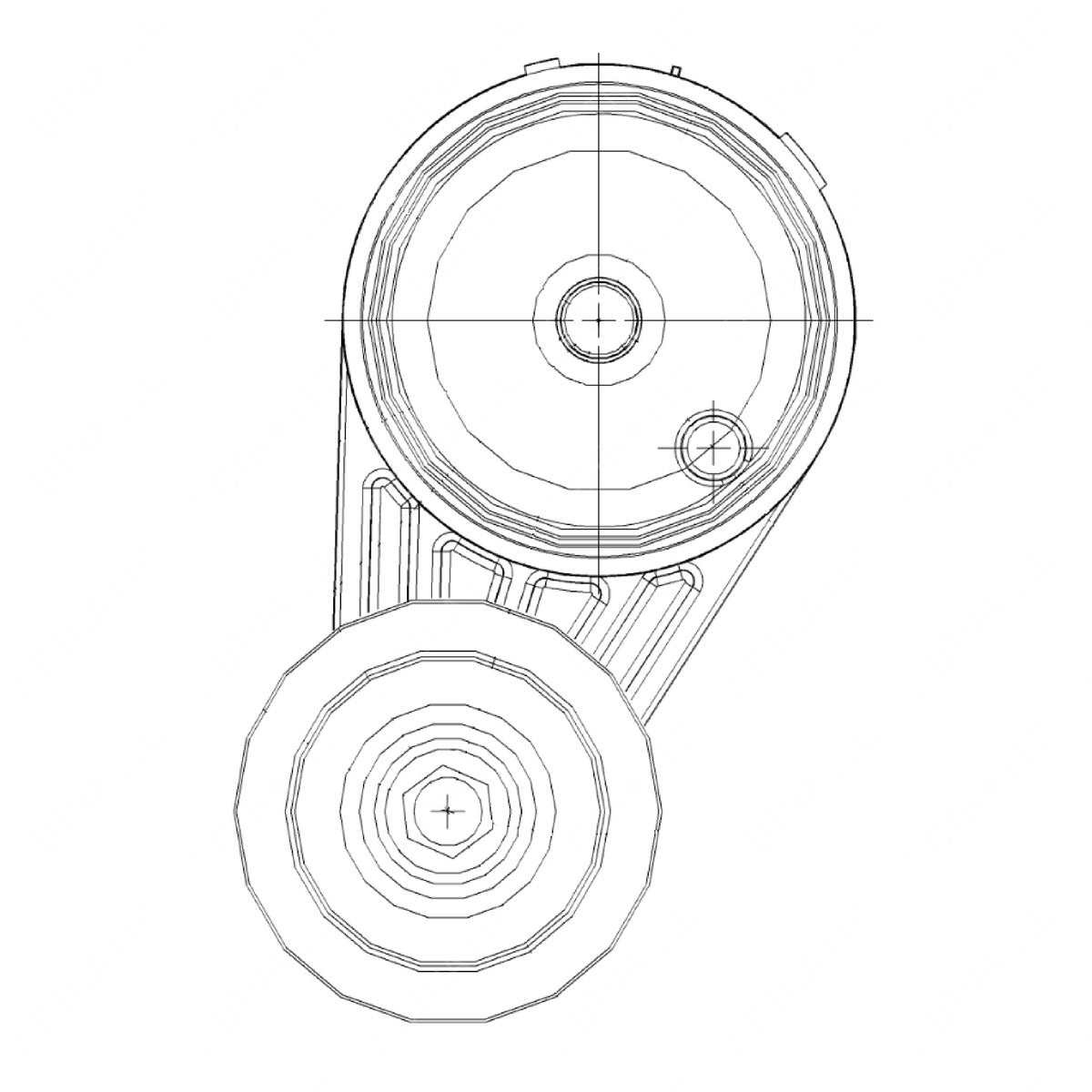 DETROIT BELT TENSIONER - DDE 23527565