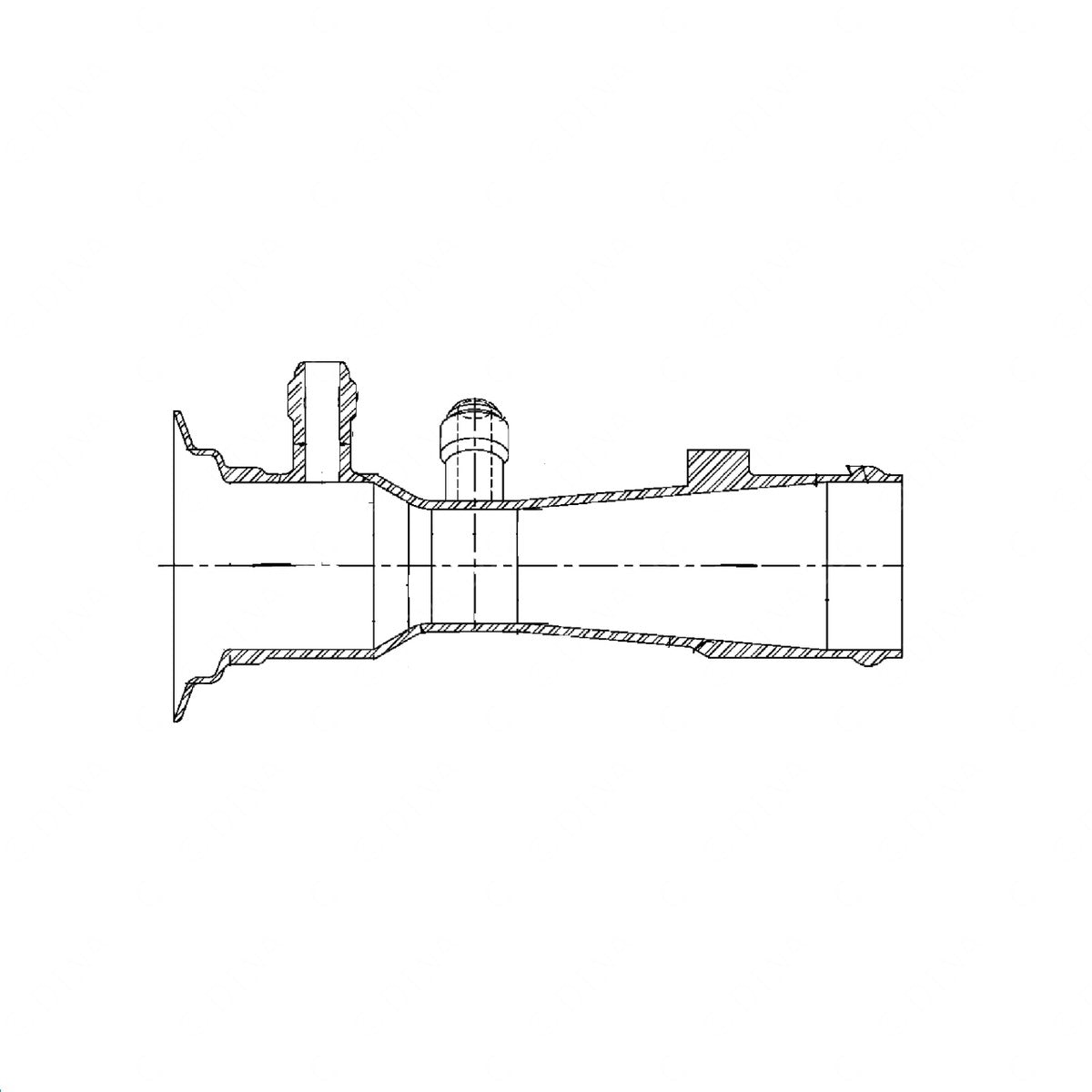 DETROIT COOLER TUBE - DDE 23533549
