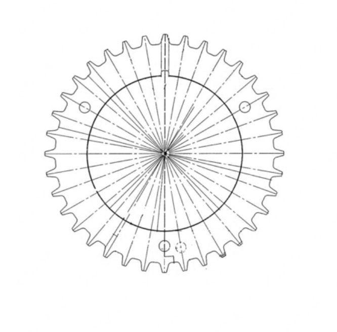 DETROIT TIMING WHEEL - DDE 23513537