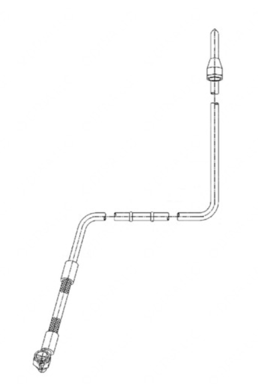 DETROIT HOSE ASSEMBLY - DDE 23521606