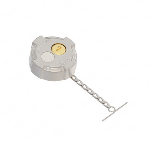 03-34467-002 - CAP-FUEL, 2.5 IN, PLAIN, LOCKING