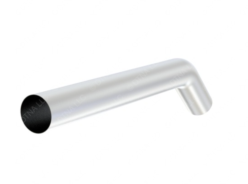 04-17131-011 - PIPE-EXHAUST, 5 IN, 60 DEG