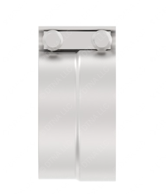 04-20945-007 - CLAMP - EXHAUST, BAND, 5 IN, STAINLESS STEEL