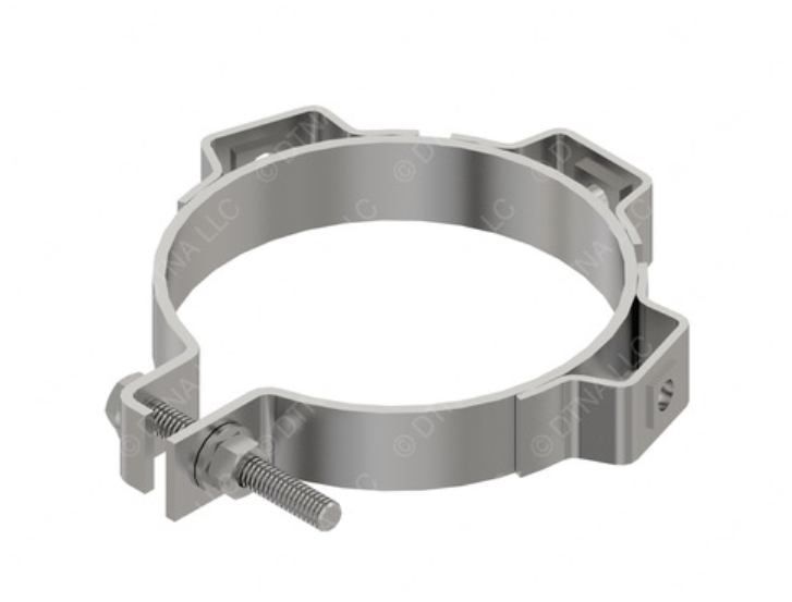 04-21772-000 - CLAMP - EXHAUST SYSTEM PIPE, 4 IN, TAIL PIPE WITH CASTING