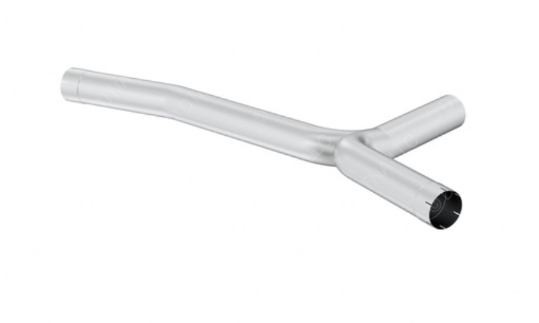 04-22137-001 - PIPE - EXHAUST-TEE, CENTER MOUNT EXHAUST, 132, D2