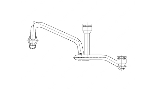 DDE A4712003453 - A/C COOLANT RETURN LINE