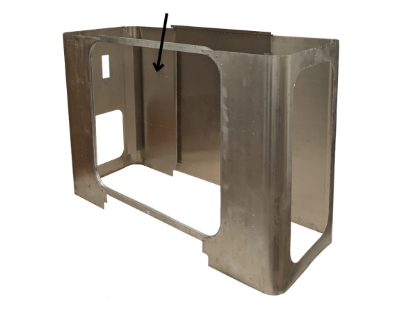 29-02431 - Peterbilt, Rear Right Sleeper Panel, 1994-2006