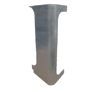 29-02536 - Peterbilt, Driver-side, 36" Flat Top Sleeper Panel 1994-2006