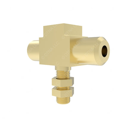 03-22305-002- FITTING - FUEL LINE, TEE, RETURN, 10 X 10 X1/2 NPT