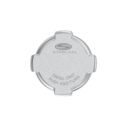 03-37017-007 - CAP - FUEL TANK, QUARTER TURN, PLAIN, NO LOCK, STL