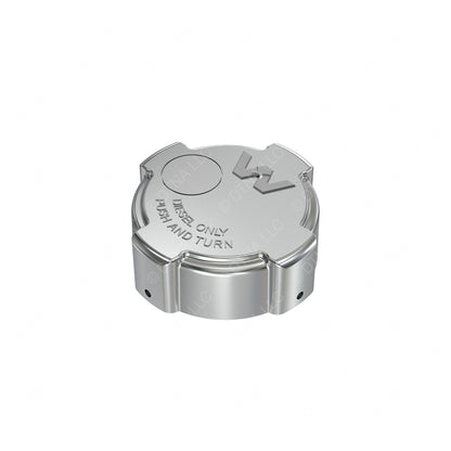 03-37017-017 -CAP - FUEL TANK, QUARTER TURN, CHROME, NO LOCK, WST
