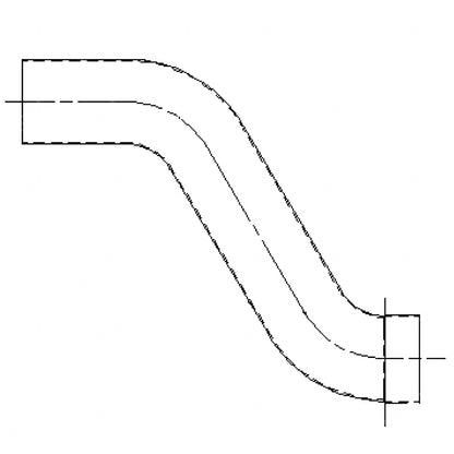 04-13973-000 - PIPE - EXHAUST, 5IN-OUTSIDE