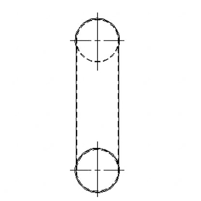 04-13973-000 - PIPE - EXHAUST, 5IN-OUTSIDE