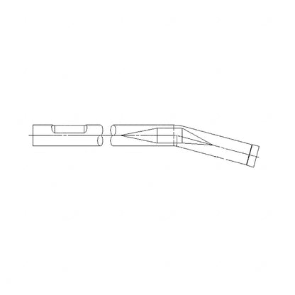04-16621-001 -PIPE - EXHAUST, 5IN X 15DEG, 53.5