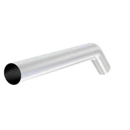 04-17131-009 -FRTL CENTRY- EXHAUST PIPE, 5" OD, 40 DEG, ALUM