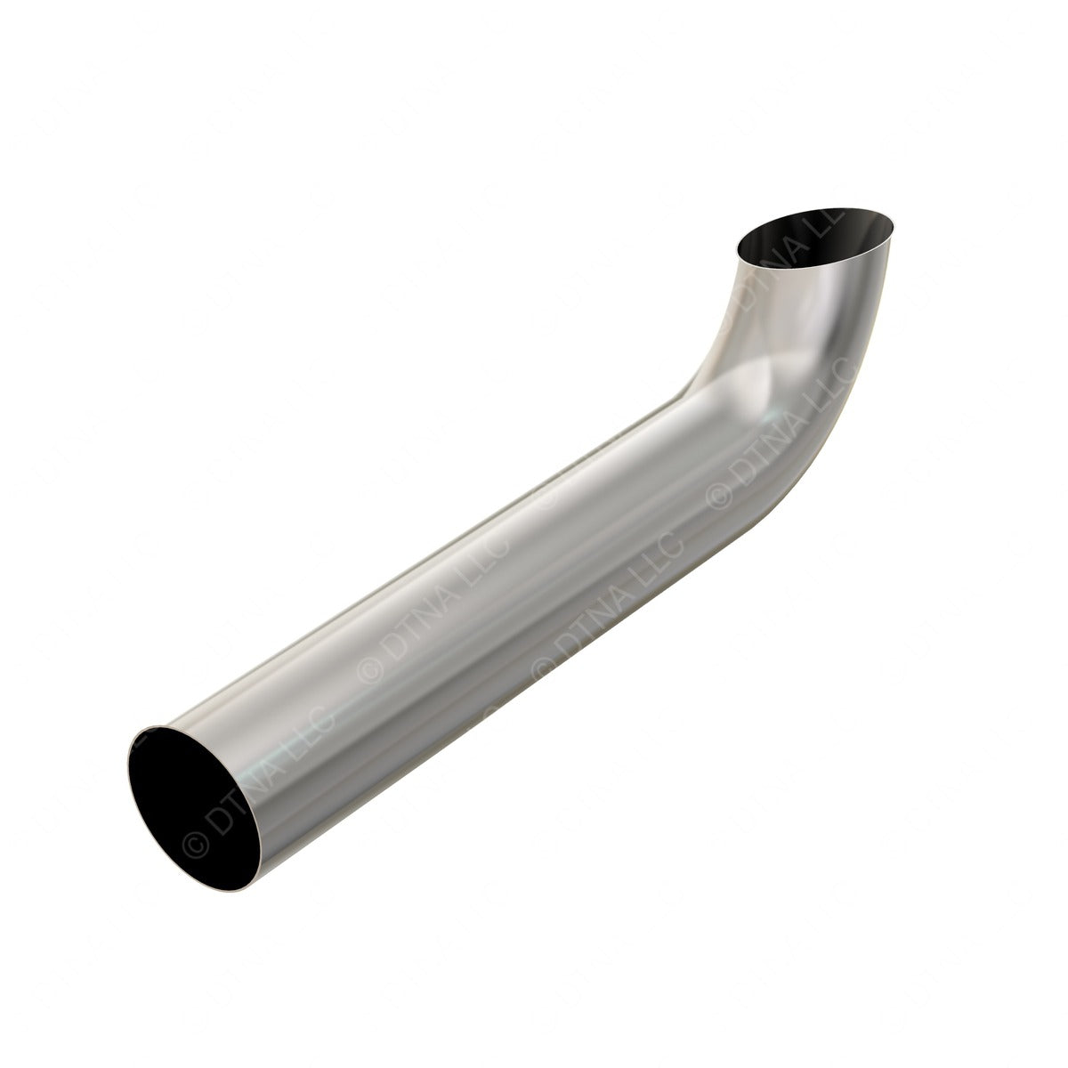 04-31798-032 - PIPE - CURVED STACK, 5", POLISHED, STAINLESS STEEL