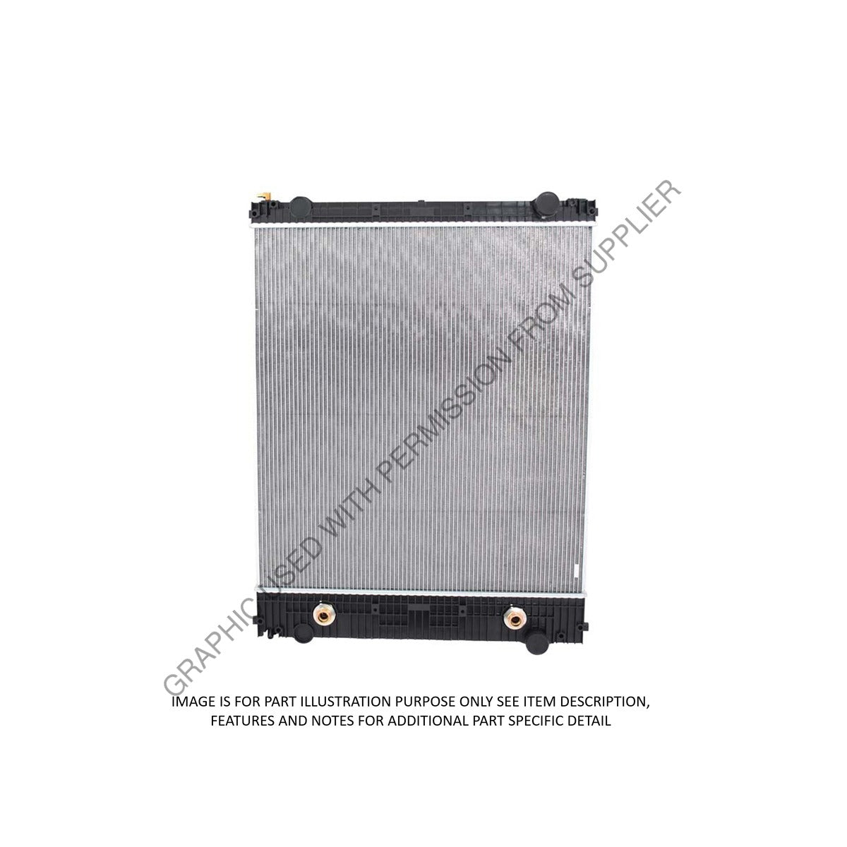 05-37140-000 - RADIATOR - 1100 SQUARE - INCH, ITOC, RSO