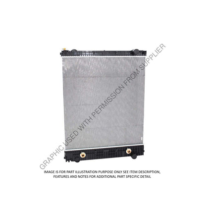 05-37140-000 - RADIATOR - 1100 SQUARE - INCH, ITOC, RSO