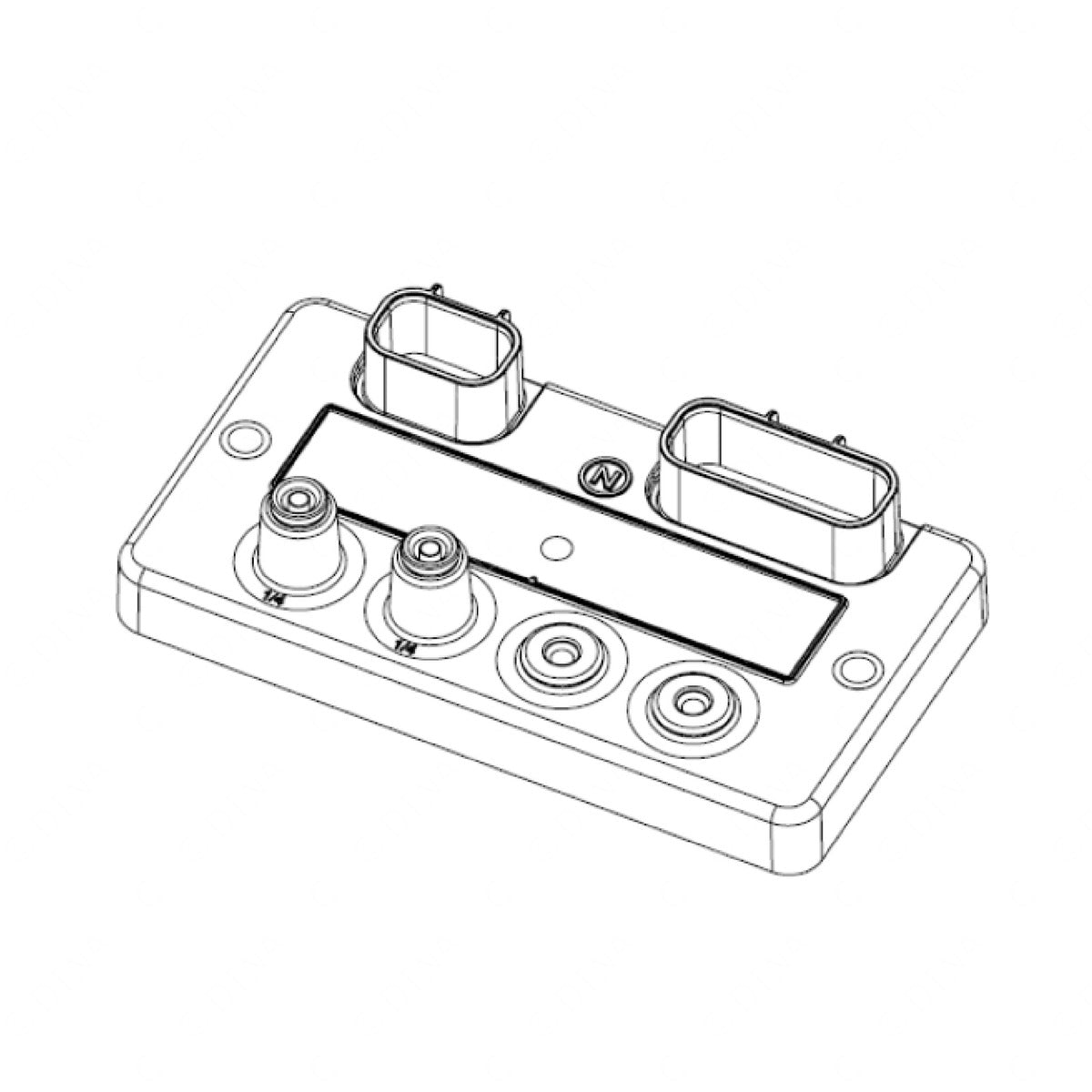 06-94503-252 - MODULE - RESISTIVE INPUT (RX), 2 PORT