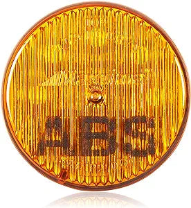 M09100ABS - 2 Round Red ABS Light