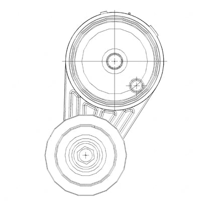 DETROIT BELT TENSIONER - DDE 23527565