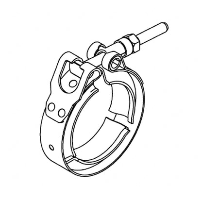 DETROIT EXHAUST MANIFOLD CLAMP - DDE 23537128