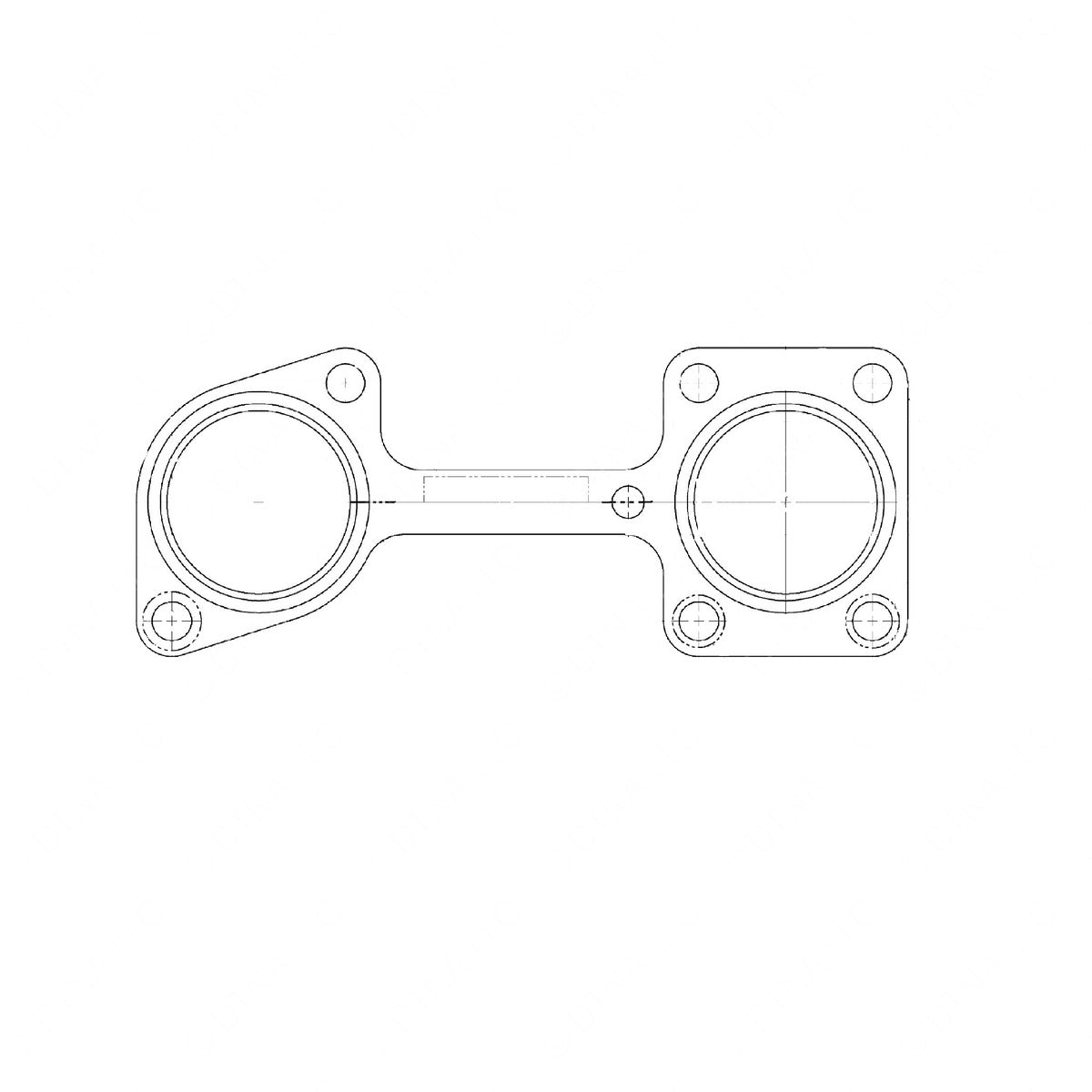 DETROIT GASKET EXHAUST MANIFOLD - DDE 23539193