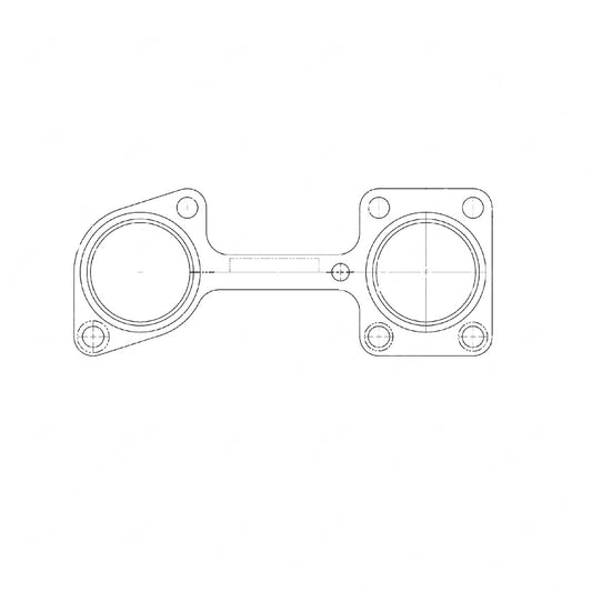 DETROIT GASKET EXHAUST MANIFOLD - DDE 23539193