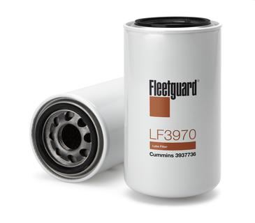 FLEETGUARD LF3970 - Engine Oil Filter - 6.96 in. Height, 3.68 in. (Largest OD), Cummins 3937736