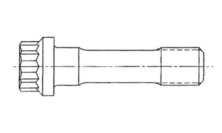 DETROIT M14 BOLT - DDE 08929337