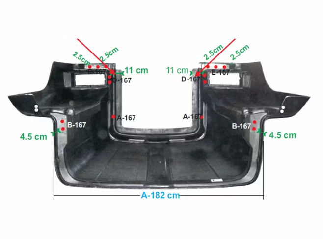 HOOD, FREIGHTLINER FLD120, SBA, 61" x 120" - TTP S18204