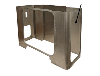 29-02430 - Peterbilt, Rear Left Corner Sleeper Panel, 1994-2006