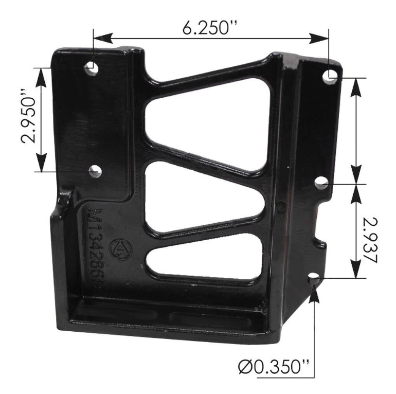 M134286R - Peterbilt 379, Hood Pivot Bracket, RH