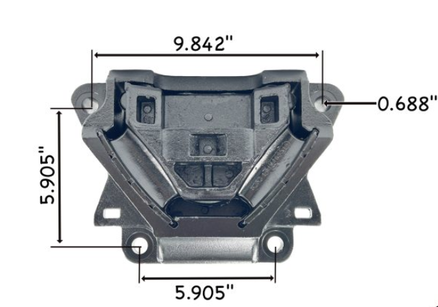 M46852K - FTL MOTOR MOUNT KIT REAR