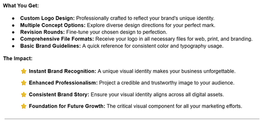 Brand Identity & Logo Design