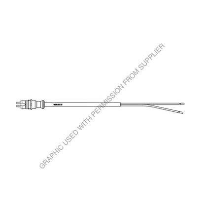 WAB 449 711 015 0 - CABLE ABS SENSOR